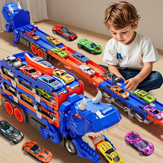 Dinosaur City Track Toy Boy Set
