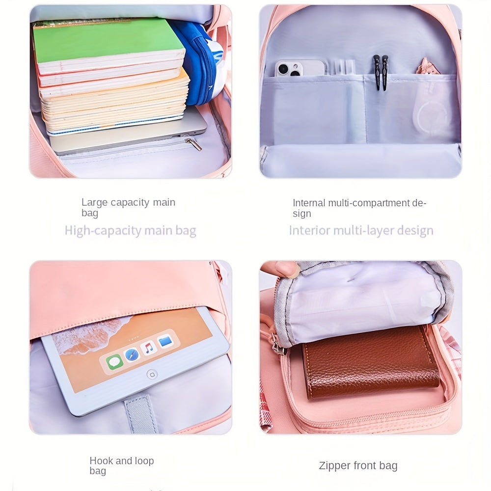 Pink INS Backpacks for Girls