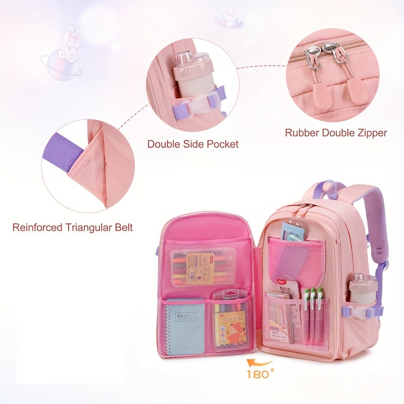 Cute Bunny School Bag