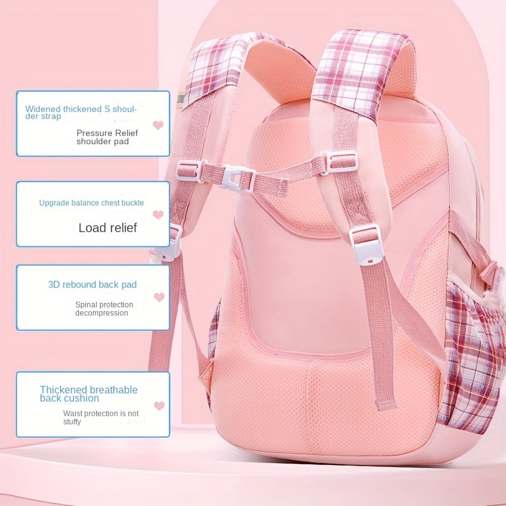 Pink INS Backpacks for Girls