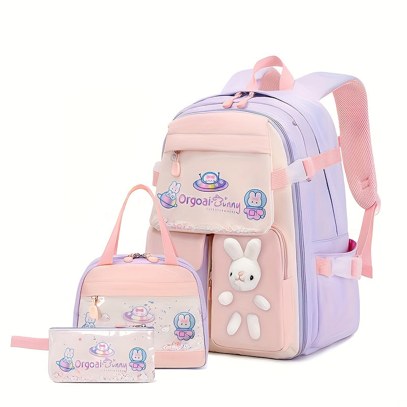 Cute Bunny School Bag