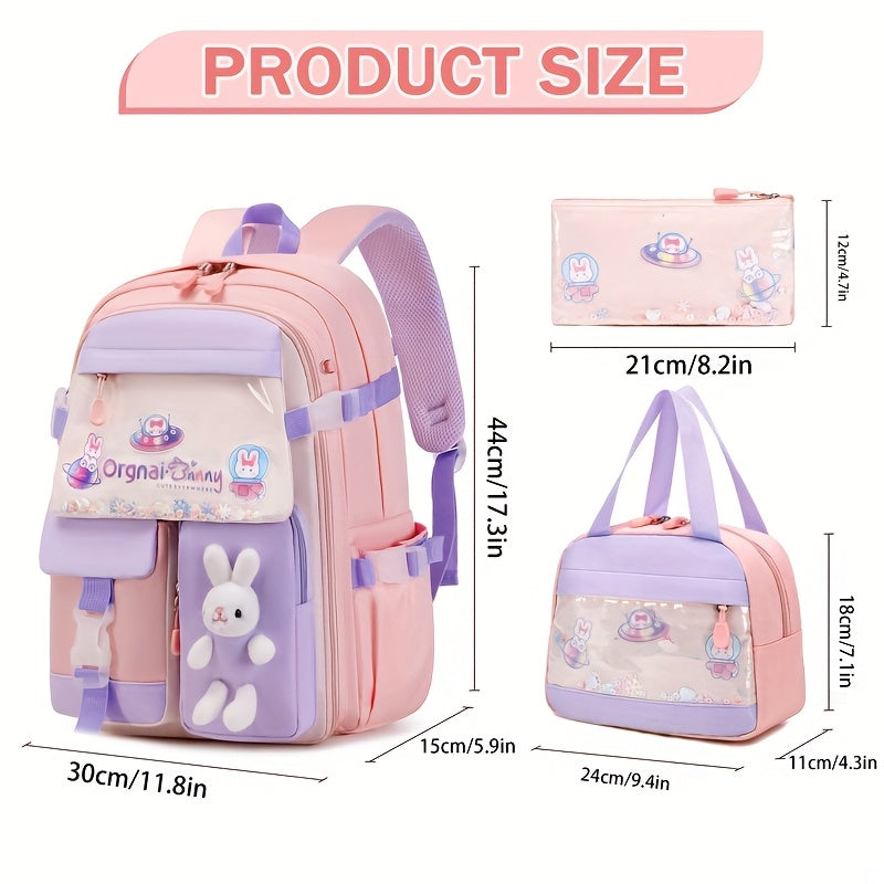 Cute Bunny School Bag