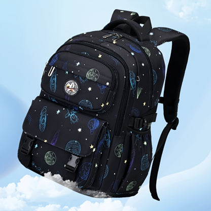Galaxy Explorer Kids School Backpack