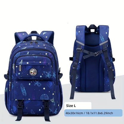 Galaxy Explorer Kids School Backpack