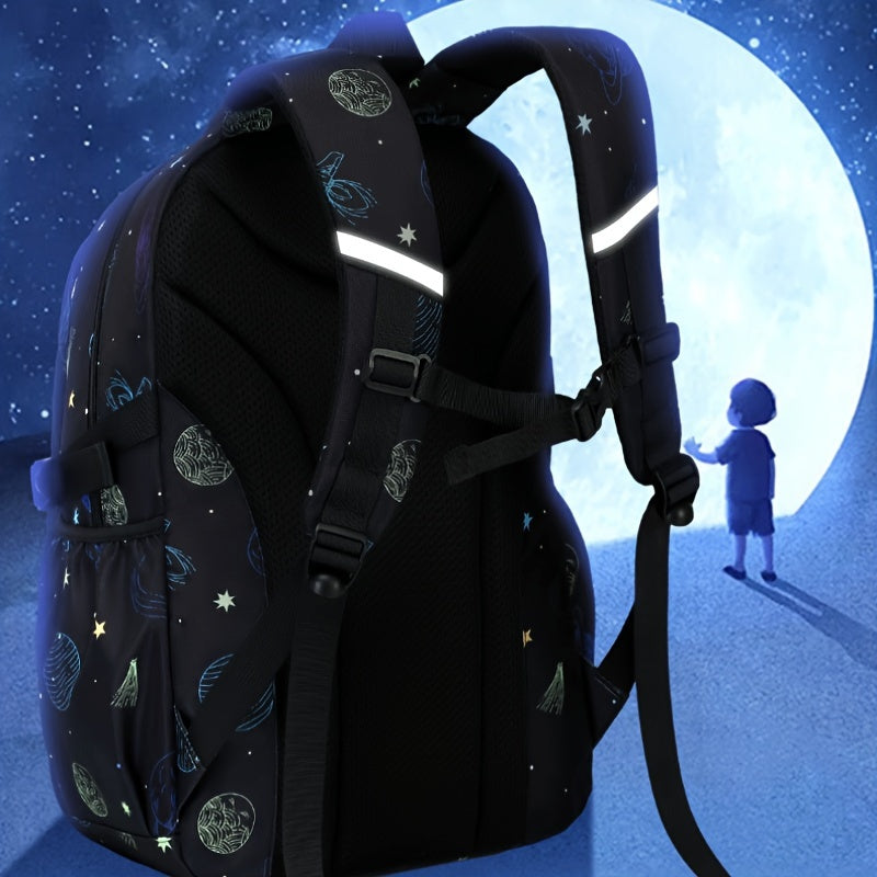 Galaxy Explorer Kids School Backpack