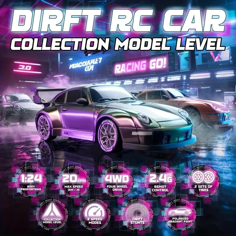 Vibrant Drift Car