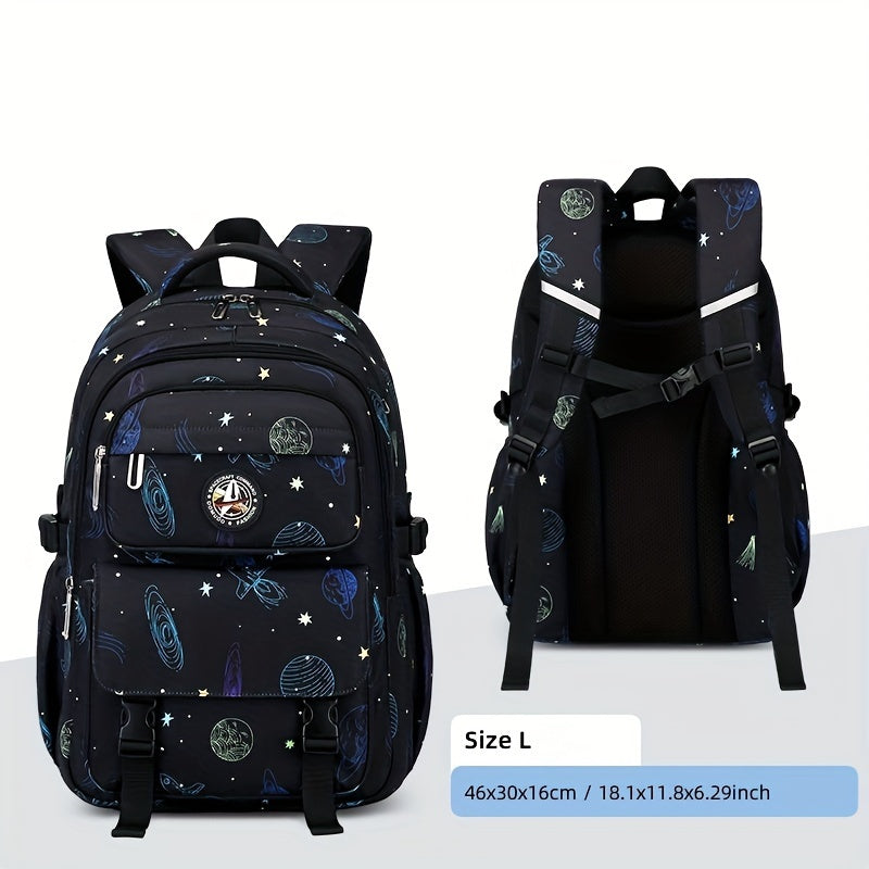 Galaxy Explorer Kids School Backpack