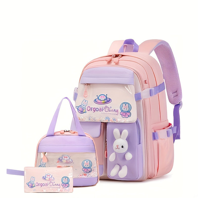 Cute Bunny School Bag