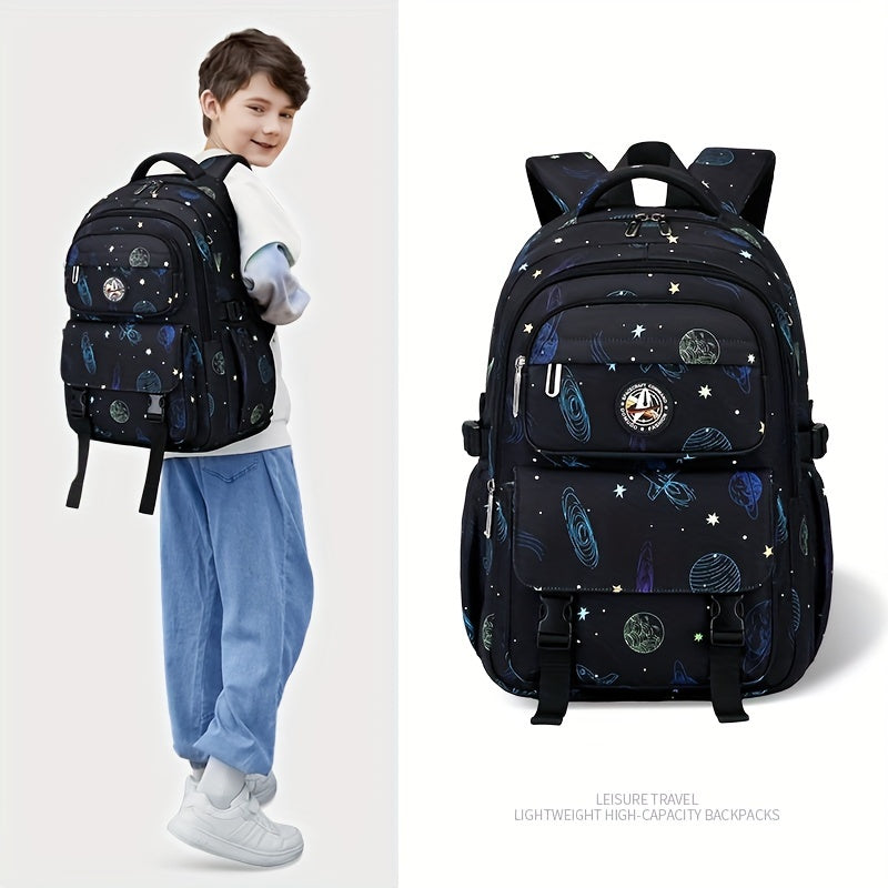 Galaxy Explorer Kids School Backpack