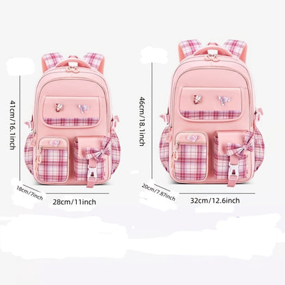 Pink INS Backpacks for Girls
