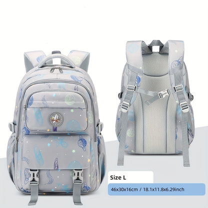 Galaxy Explorer Kids School Backpack