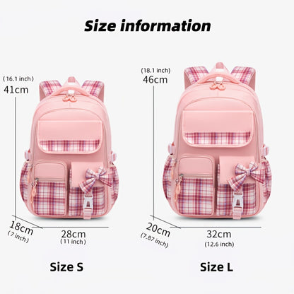 Pink INS Backpacks for Girls