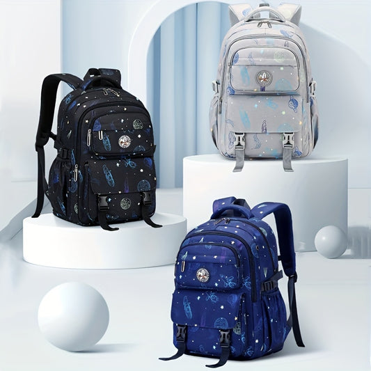 Galaxy Explorer Kids School Backpack