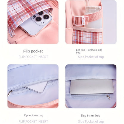 Pink INS Backpacks for Girls